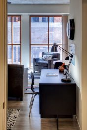 Foundry Lofts apartment living room