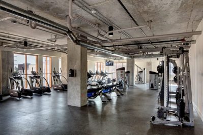 Foundry Lofts fitness center