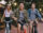 group of young adults riding bikes