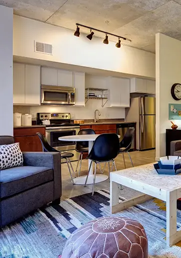 furnished apartment interior